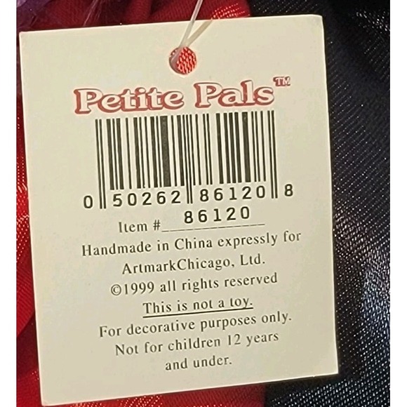 Vintage 1999 Clown Doll Figurine Colletable Petite Pals Artmark - Picture 3 of 5